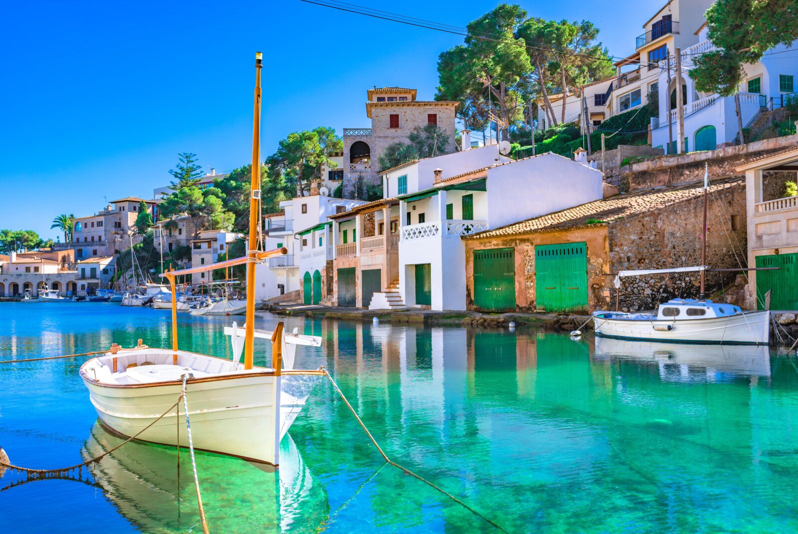 greek boat harbour