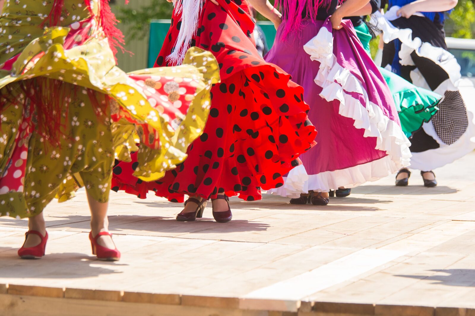 tango dancer skirts